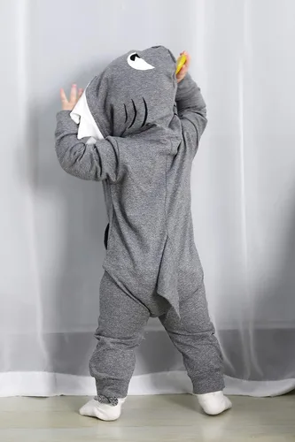 Vista 3 de YOUNGER TREE Enterizo de algodón de manga larga para bebés niños y niñas, ropa de otoño e invierno para bebés de 0 a 24 meses
