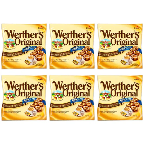 Vista 46 de Werther's Original - Golosinas duras rellenas de manzana caramelizada, 5.5 oz, paquete de 2