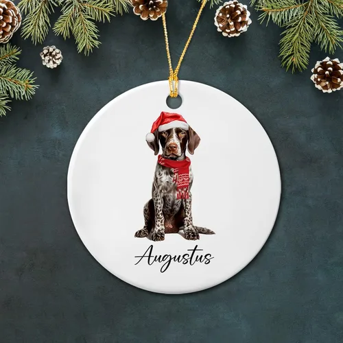 Vista 21 de Bichon Frise - Adorno de cerámica de Navidad 2025, adornos personalizados de Bichon Frise regalos para los amantes de los perros, bonito adorno
