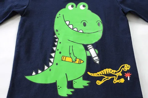 Vista 51 de Little Hand Pijamas para niños pequeños, Monster Truck 100% algodón, dinosaurio para niños, 2 piezas, ropa de dormir, conjuntos de ropa de dormir