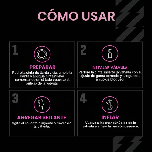 Vista 5 de Kit de configuración sin cámara Ultimate de Muc-Off, para 44mm de carretera/gravedad/CX - Kit de conversión sin cámara para bicicletas - Incluye