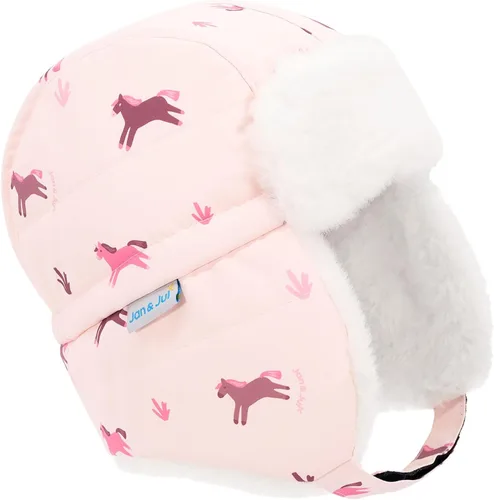 Vista 22 de JAN & JUL Gorro de invierno impermeable para bebés y niños Oso
