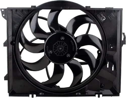 Vista 2 de Conjunto de ventilador de refrigeración para BMW 128i 325i 328i Base Coupe Sedan Wagon Luxury Modern Sport 330i xDrive Reemplazo # 17427562080