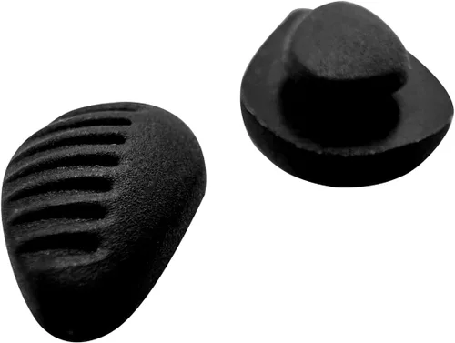 Vista 2 de Almohadillas de nariz para gafas Nike Gafas de sol Silicona Nosepads - negro 3 Pares