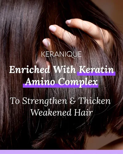 Vista 9 de Keranique Mousse Voluminizador para Mujeres - Espuma Anti-Frizz para Engrosar y Peinar para Cabello Fino, Liso, Ondulado y Rizado