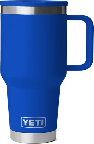 Vista 11 de YETI Rambler - Taza de viaje de 30 oz con tapa con pajita abatible - Acero inoxidable, aislada al vacío, a prueba de fugas, compatible con Negro
