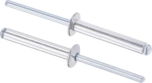 Vista 15 de uxcell Remaches ciegos, remaches de aluminio para tirar, 60 piezas tono plateado