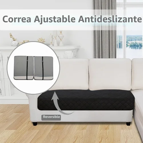 Vista 3 de Easy-Going Fundas de sofá modular para perros, funda de sofá en forma de L, reversible, funda protectora de muebles para mascotas, perros y gatos