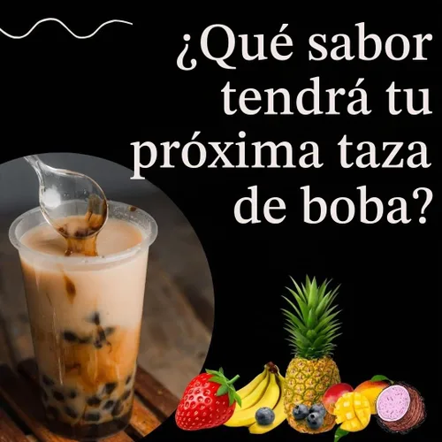 Vista 6 de BUBBLE TEA SUPPLY 2 bolsas 80-90 bebidas de Boba en polvo variedad para perlas de tapioca frutas con leche té Burbujas Bebidas instantáneas