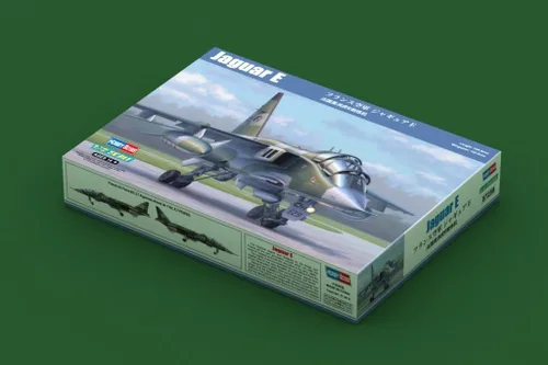 Vista 3 de Hobby Boss Kit de construcción de avión Jaguar E francés