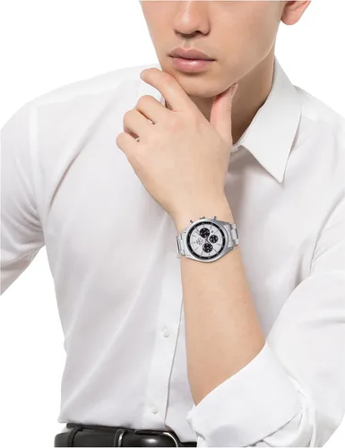 Vista 5 de Orient Neo 70's Neo 70's Solar Panda Sporty Watch, Dark Gray