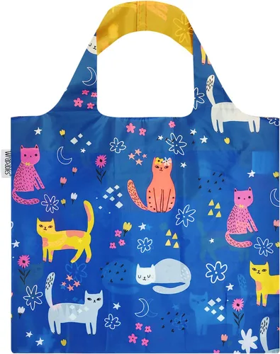 Vista 9 de Wrapables Bolsa de compras reutilizable grande con bolsa exterior