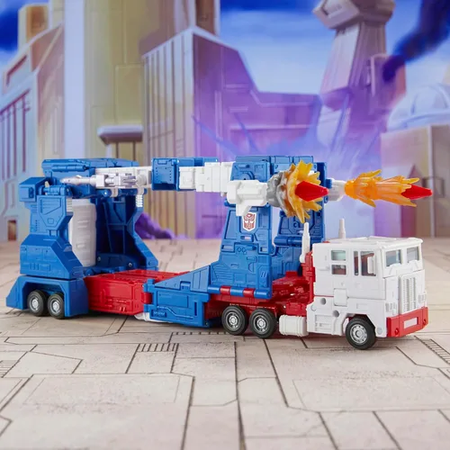 Vista 3 de Transformers Toys Studio Series Commander The Movie 86-21 Ultra Magnus Juguete, 9.5 pulgadas, Figura de acción para niños y niñas de 8 años