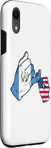 Vista 3 de iPhone XR Parent and child Guatemala USA family Case