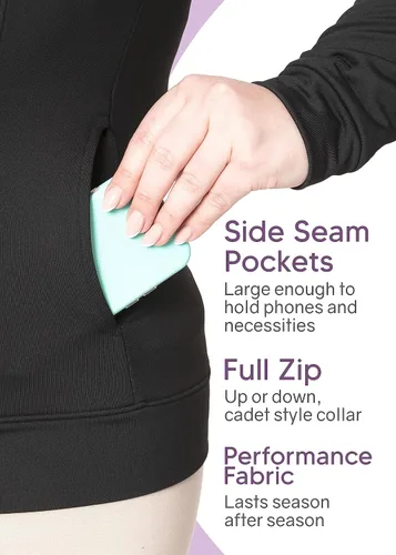 Vista 4 de STRETCH IS COMFORT Conjunto de chaqueta y chándal Cadet para niña Niño 4-16