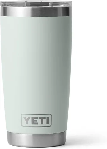 Vista 59 de YETI Rambler - Vaso de acero inoxidable con aislamiento al vacío de 20 onzas con tapa MagSlider Todo acero inoxidable