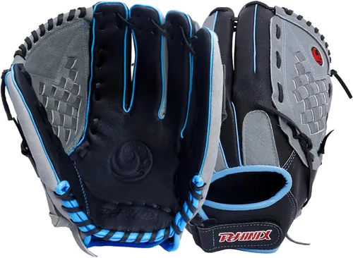 Vista 5 de PHINIX Guantes de béisbol y sóftbol de piel de cerdo de 12 1/2 pulgadas