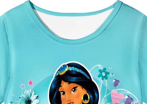 Vista 5 de Disfraz de princesa para niñas pequeñas, ropa de princesa para fiesta de cumpleaños, disfraz de princesa -3-7 años