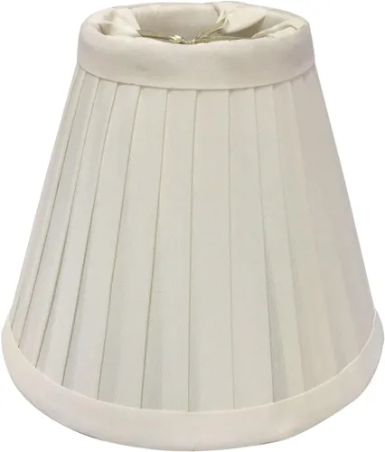 Vista 18 de Royal Designs, Inc. Pantalla plisada Empire CS-111BG, color beige, 2,5 x 5 x 4,25