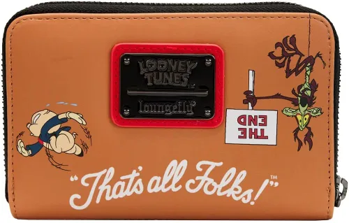 Vista 3 de Loungefly Looney Tunes That's All Folks Wallet