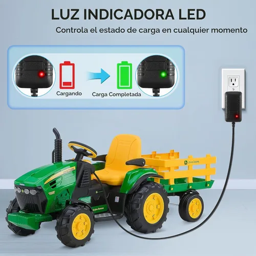 Vista 4 de Cargador de juguete de 12 V compatible con Peg Perego