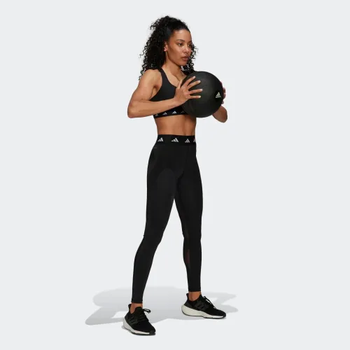 Vista 5 de adidas Mallas largas Techfit para mujer