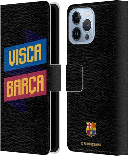 Vista 44 de Head Case Designs Funda de piel con licencia oficial del FC Barcelona con logotipo y patrón de Forca Barca, compatible con Apple iPhone 11