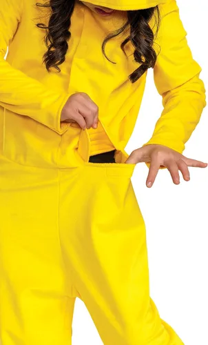 Vista 5 de Disfraz de Pikachu para niños, mono oficial con capucha de Pokemon Pikachu