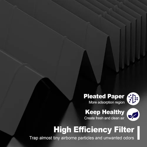 Vista 5 de Paquete de 4 filtros de repuesto HEPA 115115 eliminador de humo A para purificador de aire Winix PlasmaWave C535 5300 5300-2 6300 6300-2 P300 AM90