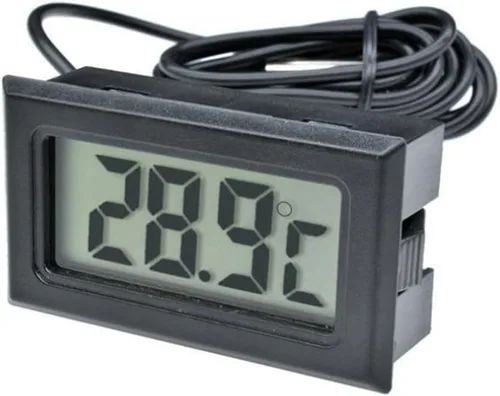 Vista 10 de 6 Pack Digital Thermometer with 1m Probe -50C to 110C White