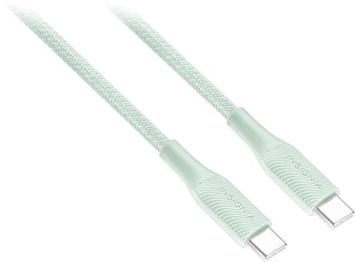 Vista 16 de Insignia Cable trenzado USB-C a USB-C (5 pies, morado claro)