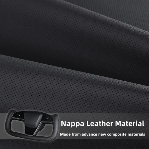 Vista 4 de Funda de volante para Tesla Yoke Model X Model S (2021-2026)