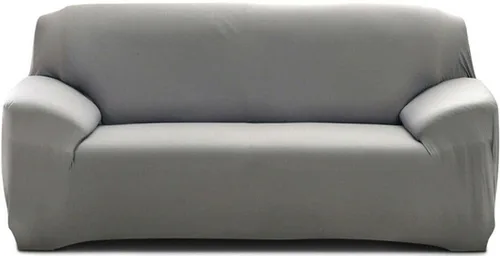 Vista 9 de Funda elástica para sofá de color sólido para sofá de 1/2/3/4 plazas, fundas para sofá modular en forma de L, protector de muebles con fundas