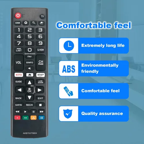 Vista 9 de AKB75375604 Reemplazo remoto para LG Smart TV 43UK6090PUA 49UK6090PUA 50UK6090PUA 55UK6090PUA 60UK6090PUA 60UK6090PUA 70UK6190PUB 75UK6190PUB