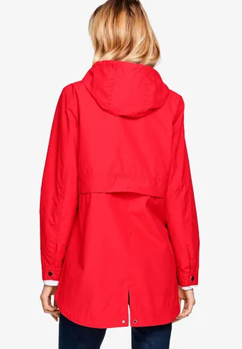 Vista 3 de ellos Chubasquero con capucha para mujer, talla grande
