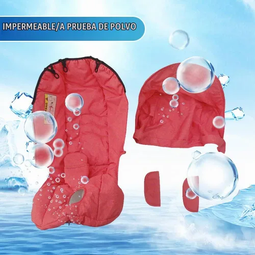 Vista 2 de 4 en 1 para asiento de coche, toldo para cochecito de bebé, cubierta solar para cochecito Doona FooFoo, accesorios para cochecito