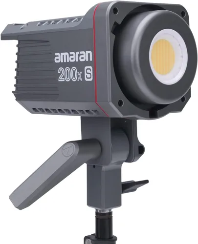 Vista 2 de amaran 200x S 200W - Luz de video LED bicolor, control de aplicación Bluetooth, luz de estudio, fuente de alimentación CC/CA, montaje Bowens