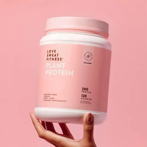 Vista 7 de Love Sweat Fitness Proteína en polvo orgánica a base de plantas, chocolate, 28 porciones, 0.71 onzas de proteína, vegano, sin gluten, sin OMG