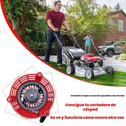 Vista 5 de GCV160 Arrancador de retroceso de arranque compatible con Honda GCV135 GCV160 EN2000 HRU19 GC135 GC160 Motor Cortacésped Lavadora a presión Piezas