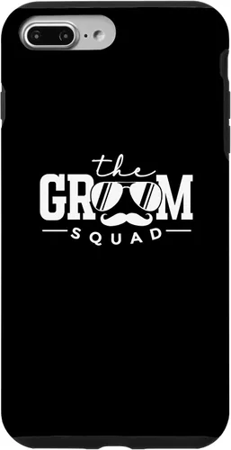 Vista 9 de iPhone 15 The Groom Squad Sunglasses Wedding Bachelor Party Groomsmen Case