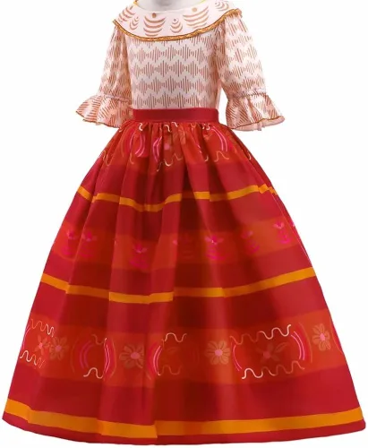 Vista 2 de SZ-TONDA Kids Costume Dress - Halloween Party Cosplay Clothes Summer Dress Outfit