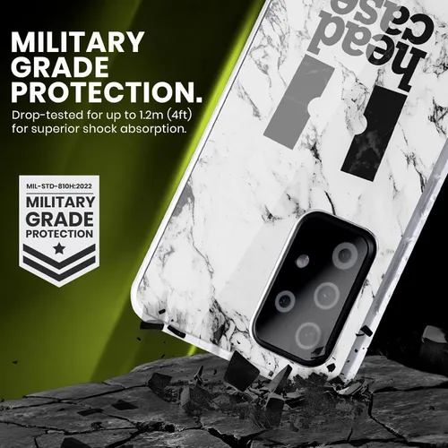 Vista 4 de Head Case Designs Batman DC Comics Alter Ego Bats Duality - Funda de gel con licencia oficial [protección de grado militar] compatible con Samsung