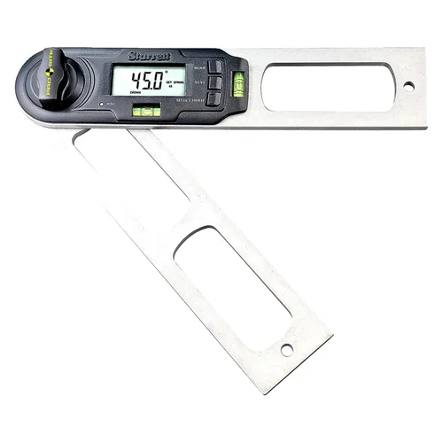 Vista 7 de Starrett ProSite 505 - Transportador combinado de aluminio, ideal para carpinteros, fontaneros y mejoras para el hogar de bricolaje, 7 pulgadas