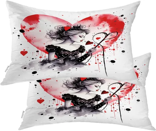 Vista 66 de Geometric Patterns Throw Pillow Covers, Black and White Designs Cushion Cases Digital Blended Hidden Zipperl Decorative Pillow Covers Square 16X16