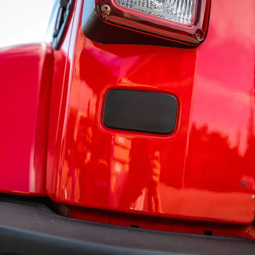 Vista 5 de Voodonala Para Jeep JK Placa Trasera Deleción Panel Soporte Delet para Jeep JK JKU 2007-2018, Negro 1PC