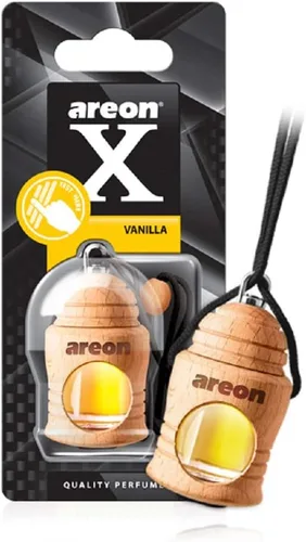 Vista 5 de AREON Fresco X FRXV01 - Ambientador colgante para coche y hogar, cristal negro