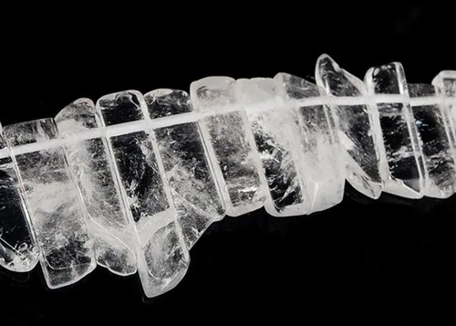 Vista 13 de Cuentas de cristal de amatista natural, tira plana irregular, cuentas sueltas de palo para hacer joyas, cristal curativo, pulido o crudo en la parte