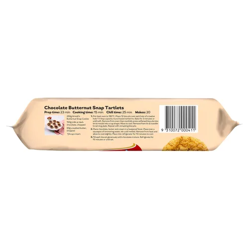 Vista 3 de Arnott's Galletas a presión de mantequilla 8.82 oz