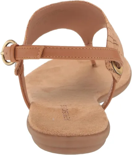 Vista 3 de Aerosoles Sandalia plana para mujer en Conchlusion, Cork Combo, 9 Wide, Combo corcho