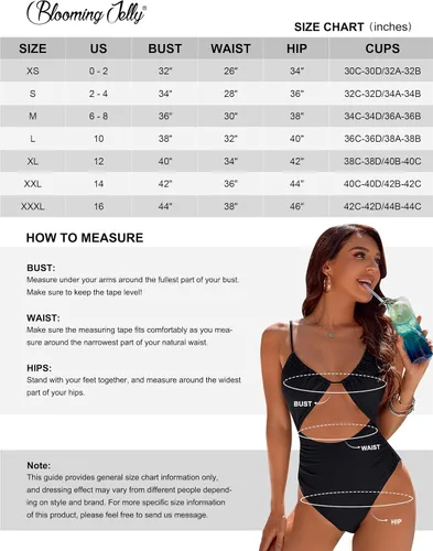 Vista 6 de Blooming Jelly Traje de baño de una pieza para mujer, con control de abdomen, corte alto, monokini